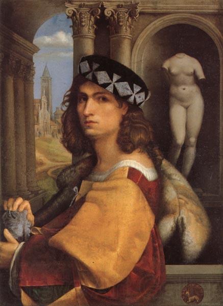 CAPRIOLO, Domenico Portrait of a Gentleman Spain oil painting art